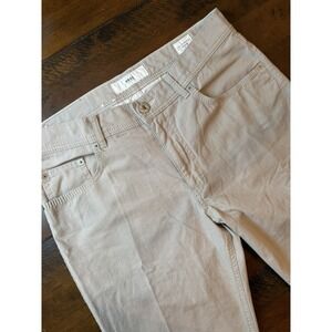 Brax Pants Mens 32x34 Beige Style Cooper Fancy Regular Fit Chino 5 Pocket